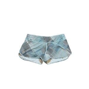 Smartwool Active Lined Short Women's Running Shorts Size Large Bleached Aqua